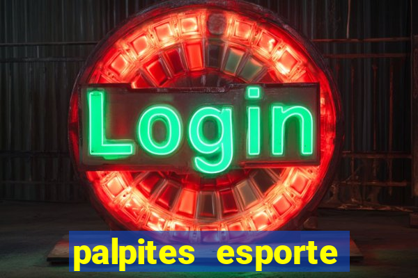 palpites esporte net jogos de hoje